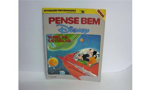 Tec Toy Pense Bem Livro de Atividades Disney (Rumo as Estrelas)